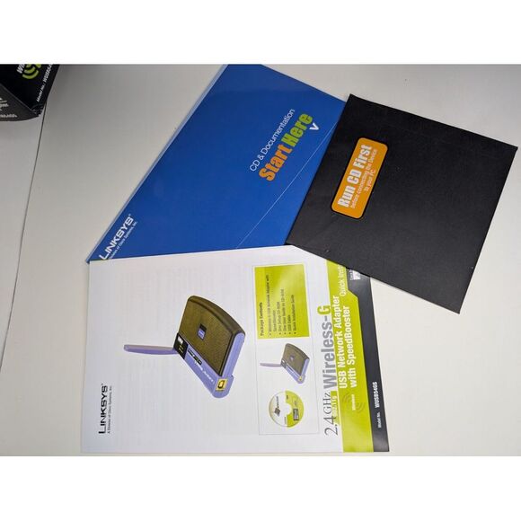Linksys WUSB54GS-UK Wireless-G USB Network Adapter with SpeedBooster brand new - Picture 9 of 9